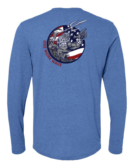 Retro Patriotic Long Sleeve T-Shirt