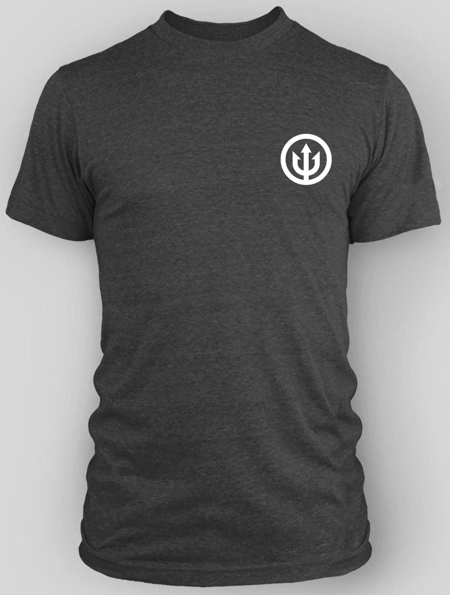 Charcoal w/White Logo - Men’s T