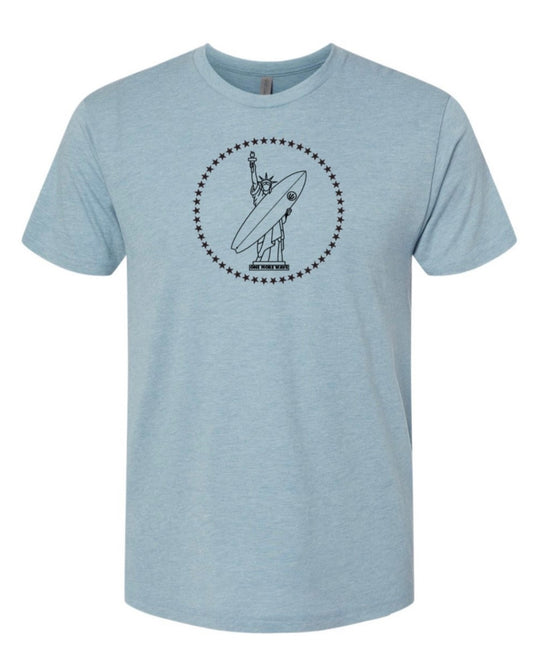 MAS Design Co Lady Liberty Hockey T-Shirt